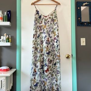 Maxi butterfly dress